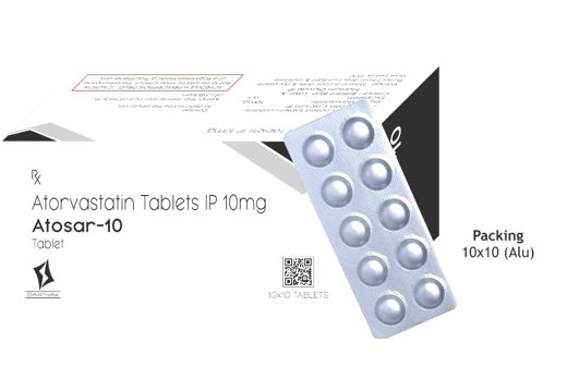Atosar-10 tablet pack
