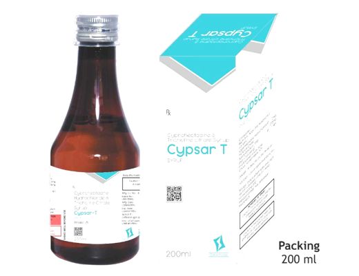 Cypsar-T syrup pack