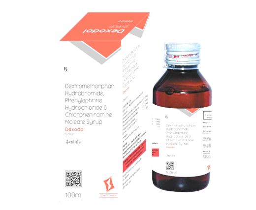 Dexodol syrup pack