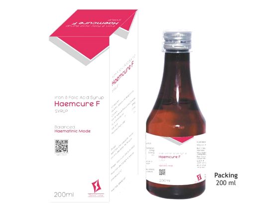 Haemcure F syrup pack
