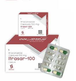 Itrasar-100 capsule pack