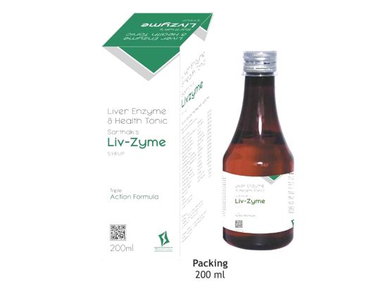 Liv-Zyme syrup pack