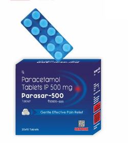 Parasar-500 tablet pack