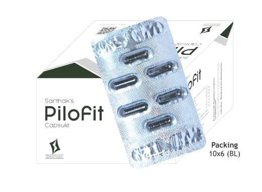 Pilofit capsule pack