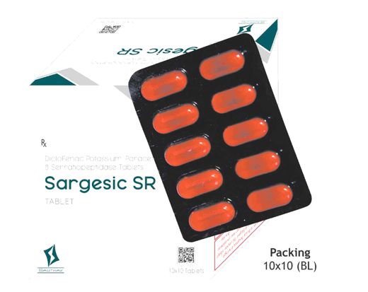 Sargesic-SR tablet pack