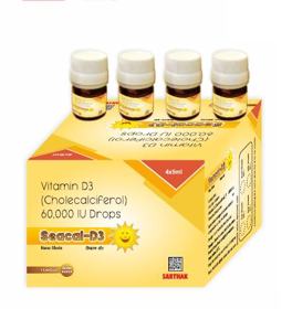 Seacal-D3 Nano Shots oral solution pack