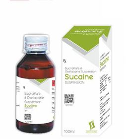 Sucaine suspension pack